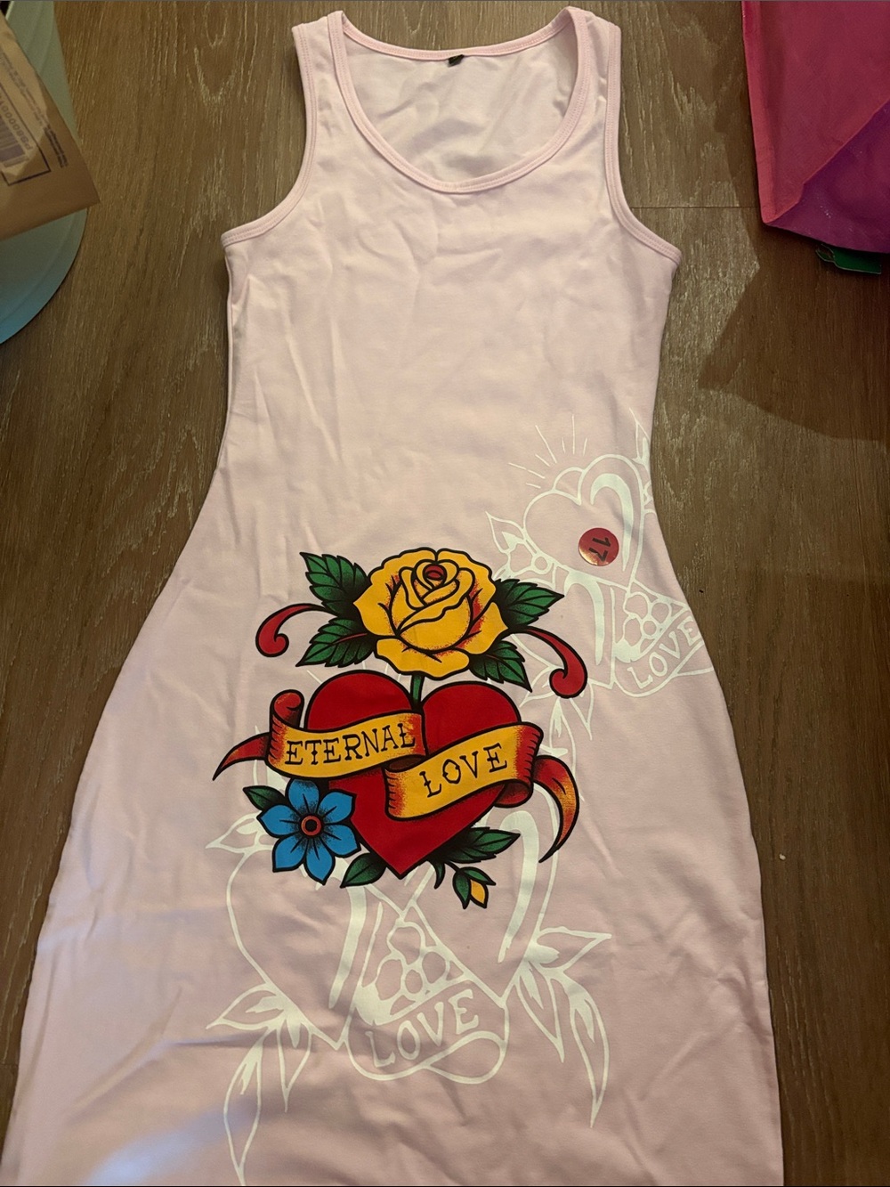 Ed Hardy Bodycon Dress Small